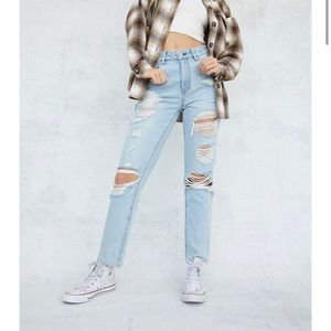 PacSun light blue mom jeans
